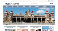 Desktop Screenshot of mysuru.com